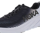 1119396 HOKA ONE ONE HOKA WOMEN'S RINCON 3 ROAD RUNNING SHOES SIZE 9 BLACK/WHITE Like New