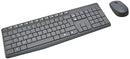 KIT LOGITECH MK235 TECLADO/MOUSE USB 10 MT BLACK (920-007901) - Brand New