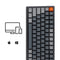 Keychron K4 RGB Hot Swappable Mechanical Keyboard, 96% Layout Bluetooth Like New