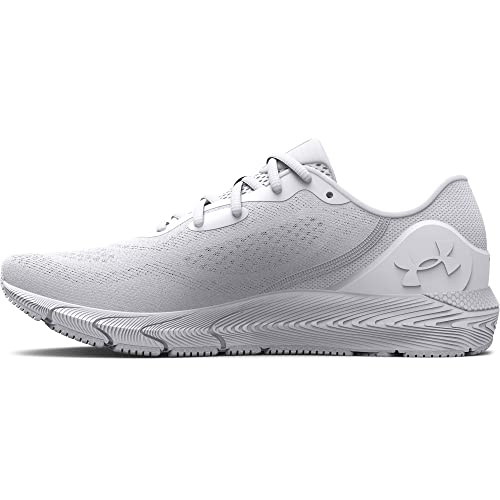 3024906 Under Armour Women's HOVR Sonic 5, White/Black, SIZE 8 - Scratch & Dent