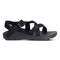 J106763 CHACO MEN'S ZCLOUD - SIZE MEN 10 - SOLID BLACK - Like New