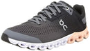 ON CLOUDFLOW WIDE WOMEN'S RUNNING SHOES, SIZE 7 WIDE, ROCK/ROSE - Like New