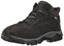 J91815 MERRELL MOAB ADVENTURE MID WATERPROOF MEN'S SHOES, SIZE 8, BLACK Like New