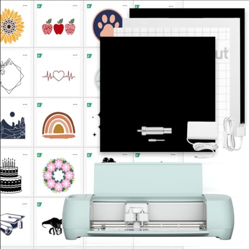 Cricut Explore 3 & Digital Content Library Bundle 2X Faster DIY Cutting Machine - Like New