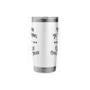 HAPPINESS IS WATCHING GUNSMOKE OVER COWBOY STAINLESS STEEL INSULATED TUMBLER - Like New