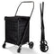 BIEAMA FOLDING SHOPPING CART WATERPROOF LINER 100LB MEDIUM - BLACK - Like New