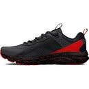 Under Armour Men's Charged Verssert Speckle Jet Gray/Red/Black Size 10.5 - Like New