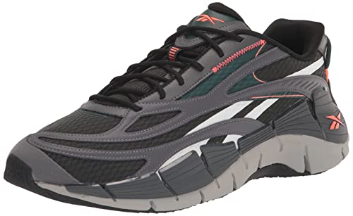GZ1447 REEBOK UNISEX ZIG KINETICA 2.5 SNEAKER MEN 10 (EU M43) PURPLE/GRAY/WHITE - Like New