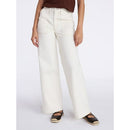 TIME AND TRU WOMEN'S WIDE LEG UTILITY TROUSERS, 31" INSEAM SIZE 12 -IVORY - Brand New