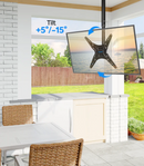 MOUNTUP OUTDOOR 26"-65" TVS WATERPROOF & RUSTPROOF OUTSIDE CEILING MOUNT - Brand New