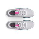 UNDER ARMOUR WOMEN'S CHARGED PURSUIT 3 - SIZE 9 - HALO GRAY/HALO GRAY/REBEL PINK Like New