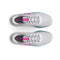 UNDER ARMOUR WOMEN'S CHARGED PURSUIT 3 - SIZE 9 - HALO GRAY/HALO GRAY/REBEL PINK Like New