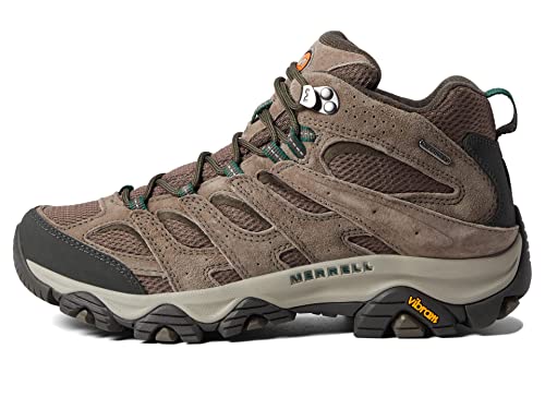 J035837 Merrell Men's Moab 3 Mid Waterproof Hiking Boot Boulder Size 11 - Like New