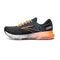 1103821D035 BROOKS MEN GLYCERIN 20 NEUTRAL SHOE BLACK/CLASSIC BLUE/ORANGE SIZE 7 Like New