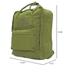 FJÄLLRÄVEN RE-KÅNKEN BACKPACK MEN'S/WOMEN'S ONE SIZE SPRING GREEN - Like New