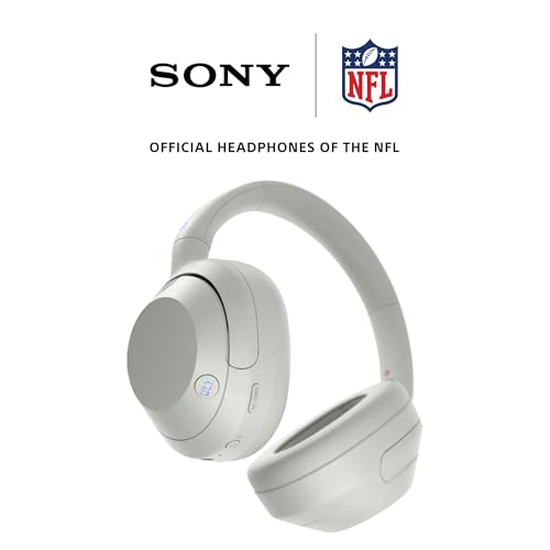 SONY ULT WEAR HEADPHONES WITH ALEXA BUILT-IN - YY2981 OFF WHITE - Like New