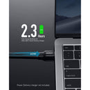 ANKER POWERLINE+ 3 60W USB-C 2.0, USB-IF CERTIFIED 6FT - BLACK - Like New
