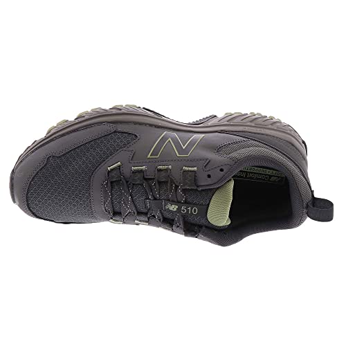 NEW BALANCE MEN'S 510 V5 TRAIL RUNNING SHOE - GRAY/BLACK/OLIVE - Scratch & Dent