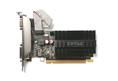 ZOTAC GeForce GT 710 1GB DDR3 PCI-E2.0 DL-DVI VGA HDMI ZT-71304-20L - Like New