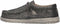 110394300 Hey Dude Wally Woven Men's Shoes Carbon Size 8 Like New