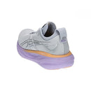 ASICS WOMEN'S GEL-NIMBUS 25 RUNNING SIZE 9.5, PIEDMONT GREY/PURE SILVER Like New