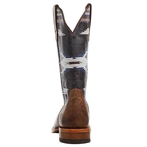 10046945 Ariat Men's Frontier Chimayo Western Boot, Crunch/Chocolate, Size 13 Like New