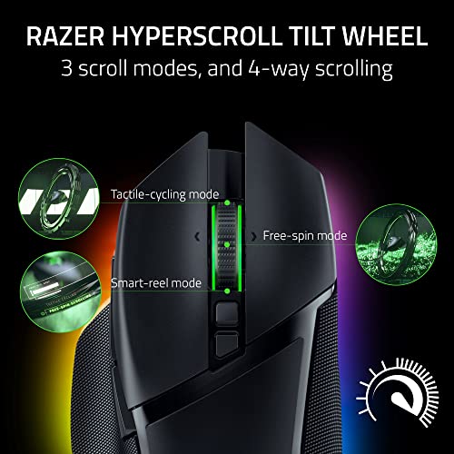 Razer Basilisk V3 Pro Wireless Gaming Mouse RZ01-04620100-R3U1 - Scratch & Dent