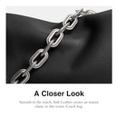 COACH SOFT GRAIN CHAIN TABBY SHOULDER BAG 30 - BLACK - Like New