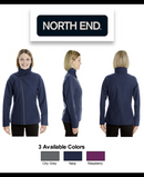 NE705W North End Ladies' Edge Soft Shell Jacket with Convertible Collar New