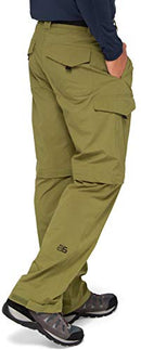91778-37 ARCTIX MEN'S CLIFF CONVERTIBLE TRAIL PANT TALL - SIZE M 34 - OLIVE - Brand New