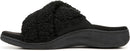 VIONIC WOMEN'S INDULGE RELAX II MULE SLIPPERS - SIZE: WOMEN 11 - BLACK - Like New