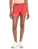 Under Armour Women's Play Up 3.0 Shorts Chakra/After Burn 2XL - Brand New