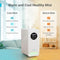 LIVATRO Smart Humidifiers for Bedroom & Large Room 6L Warm & Cool Mist - White - Like New