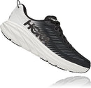 HOKA MEN'S RINCON 3 ROAD RUNNING SHOES - SIZE: MEN 9.5 - BLACK/WHITE - Like New