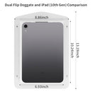 AUTOFEEDOG DOUBLE-FLAP PET DOOR FOR WALL AND DOOR SMALL SIZE - WHITE - Brand New