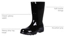 Asgard Women's Mid Calf Rain Boots Short Rubber Waterproof Garden Shoes 41 (10) - Brand New