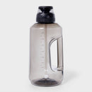 ALL IN MOTION 64OZ TRITAN BEVERAGE PLASTIC BPA-FREE DRINKWARE TRANSPARENT BLACK - Like New