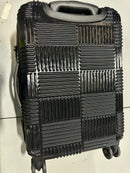 AMERICAN TOURISTER CHECKERED POLYCARBONATE CARRY ON SPINNER - BLACK/GRAY - Like New