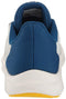 3026518 UNDER ARMOUR Men's Charged Pursuit 3 Big Logo Gray/Blue/Gold Size 9.5 - Like New