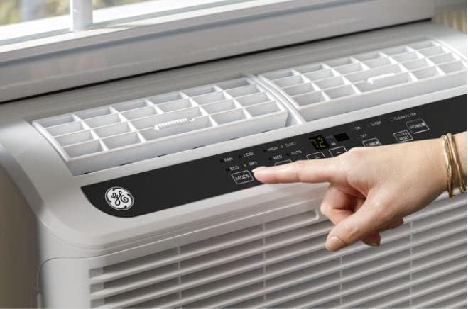 GE AHD08LZ ULTRA QUIET 350 SQ. FT. WINDOW AIR CONDITIONER - WHITE - Like New