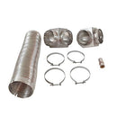 Frigidaire Smart Choice 8-Foot Semi-Rigid Dryer Vent Kit, 2 Elbows, 4 Clamps - Brand New