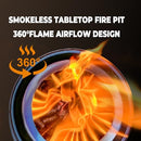 RADD KEEP TABLETOP FIRE PIT SMOKELESS PELLET STOVE CARRY BAG - SILVER - Like New