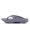 OOFOS OORIGINAL RECOVERY SANDAL SIZE: MEN 14 WOMEN 16 SLATE - Like New