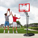 MAYFIRE BASKETBALL HOOP OUTDOOR PORTABLE SYSTEM 33" BACKBOARD 33MFZ2T-R - RED - Like New