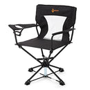ARROWHEAD OUTDOOR 360° DEGREE SWIVEL HUNTING CHAIR STOOL SEAT - BLACK - Like New