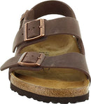 0034871 BIRKENSTOCK WOMENS MILANO OILED LEATHER HABANA Size 10 Men/12 Women Like New