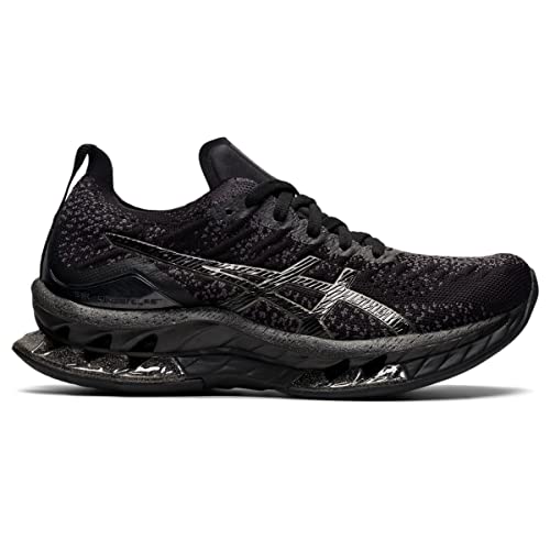 1012B068 ASICS Women's Kinsei Blast Running Shoe 6.5 Black/Black - Brand New