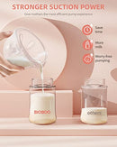 BIOBOO Hands Free Breast Pump, Wearable Breast Pump RH-338 - White Like New