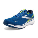 BROOKS MEN'S GHOST 15 RUNNING SHOE - BLUE/NIGHTLIFE/WHITE - SIZE 9 - Like New