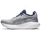 1011B547 ASICS MEN'S GEL-NIMBUS 25 RUNNING SIZE 10.5, SHEET ROCK/INDIGO BLUE - Like New